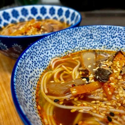 Korean Kalguksu Noodle Soup